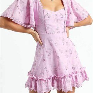 Fancy A Spritz Mini Dress in Lilac by Showpo